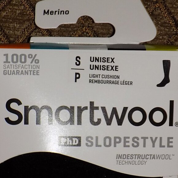 Smartwool PHD Slopestyle Unisex athletic, over calf US S/P - Picture 3 of 7